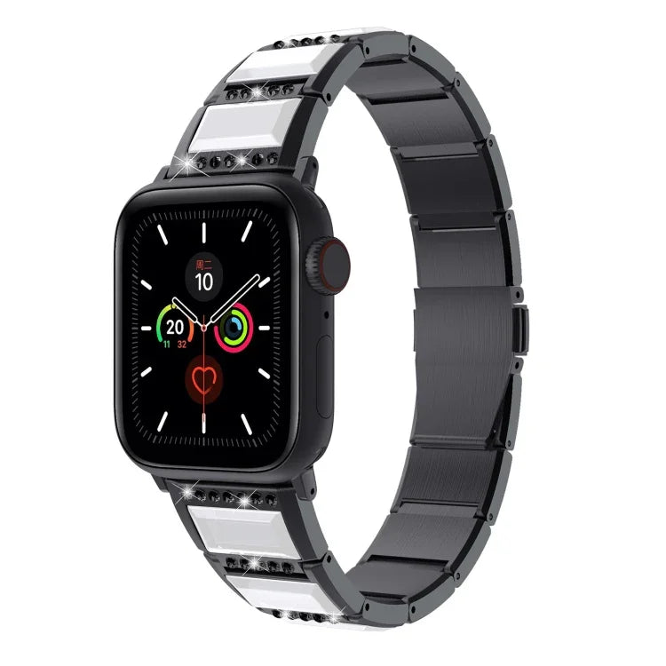 XingYao Series zweifarbiges Stahlarmband, Für Apple Watch Series 8&7 41mm / SE 2&6&SE&5&4 40mm / 3&2&1 38mm, Für Apple Watch Series 7 41mm / & 6 & SE & 5 & 4 40mm, Für Apple Watch Ultra 49mm / Series 8&7 45mm / SE 2&6&SE&5&4 44mm / 3&2&1 42mm