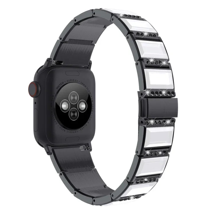 XingYao Series zweifarbiges Stahlarmband, Für Apple Watch Series 8&7 41mm / SE 2&6&SE&5&4 40mm / 3&2&1 38mm, Für Apple Watch Series 7 41mm / & 6 & SE & 5 & 4 40mm, Für Apple Watch Ultra 49mm / Series 8&7 45mm / SE 2&6&SE&5&4 44mm / 3&2&1 42mm