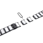 XingYao Series zweifarbiges Stahlarmband, Für Apple Watch Series 8&7 41mm / SE 2&6&SE&5&4 40mm / 3&2&1 38mm, Für Apple Watch Series 7 41mm / & 6 & SE & 5 & 4 40mm, Für Apple Watch Ultra 49mm / Series 8&7 45mm / SE 2&6&SE&5&4 44mm / 3&2&1 42mm