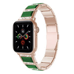 XingYao Series zweifarbiges Stahlarmband, Für Apple Watch Series 8&7 41mm / SE 2&6&SE&5&4 40mm / 3&2&1 38mm, Für Apple Watch Series 7 41mm / & 6 & SE & 5 & 4 40mm, Für Apple Watch Ultra 49mm / Series 8&7 45mm / SE 2&6&SE&5&4 44mm / 3&2&1 42mm