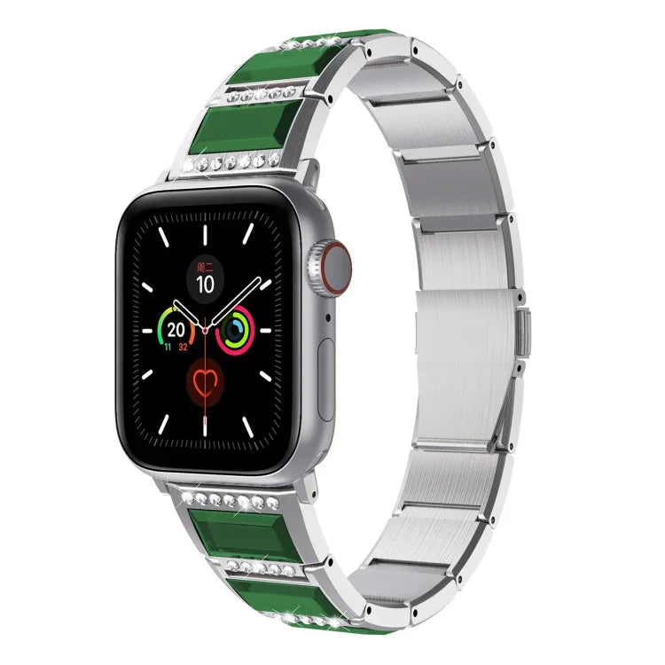 XingYao Series zweifarbiges Stahlarmband, Für Apple Watch Series 8&7 41mm / SE 2&6&SE&5&4 40mm / 3&2&1 38mm, Für Apple Watch Series 7 41mm / & 6 & SE & 5 & 4 40mm, Für Apple Watch Ultra 49mm / Series 8&7 45mm / SE 2&6&SE&5&4 44mm / 3&2&1 42mm