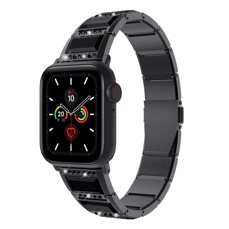 XingYao Series zweifarbiges Stahlarmband, Für Apple Watch Series 8&7 41mm / SE 2&6&SE&5&4 40mm / 3&2&1 38mm, Für Apple Watch Series 7 41mm / & 6 & SE & 5 & 4 40mm, Für Apple Watch Ultra 49mm / Series 8&7 45mm / SE 2&6&SE&5&4 44mm / 3&2&1 42mm