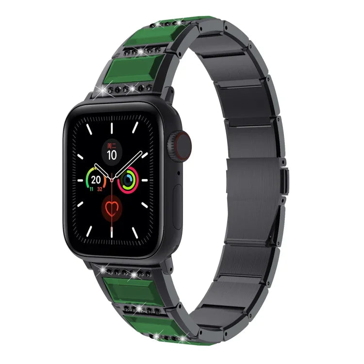 XingYao Series zweifarbiges Stahlarmband, Für Apple Watch Series 8&7 41mm / SE 2&6&SE&5&4 40mm / 3&2&1 38mm, Für Apple Watch Series 7 41mm / & 6 & SE & 5 & 4 40mm, Für Apple Watch Ultra 49mm / Series 8&7 45mm / SE 2&6&SE&5&4 44mm / 3&2&1 42mm