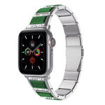 XingYao Series zweifarbiges Stahlarmband, Für Apple Watch Series 8&7 41mm / SE 2&6&SE&5&4 40mm / 3&2&1 38mm, Für Apple Watch Series 7 41mm / & 6 & SE & 5 & 4 40mm, Für Apple Watch Ultra 49mm / Series 8&7 45mm / SE 2&6&SE&5&4 44mm / 3&2&1 42mm