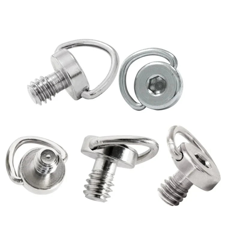 BEXIN LS076 2 PCS Quick Release Plate Screws 1/4 inch -20 Adapter Mount Screws, LS076
