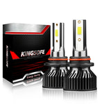 2 PCS DC9-36V / 25W / 6000K / 2500LM IP68 Waterproof Car LED Headlight, F2 9005 / HB3 / H10