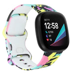 For Fitbit Versa 3 Printing Replacement Strap Watchband, S