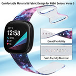 For Fitbit Versa 3 Printing Replacement Strap Watchband, L
