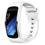 Silikon-Ersatzarmband für Samsung Gear Fit2 Pro, Größen S und L