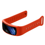 Silikon-Ersatzarmband für Samsung Gear Fit2 Pro, Größen S und L