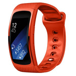 Silikon-Ersatzarmband für Samsung Gear Fit2 Pro, Größen S und L