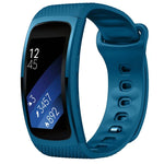 Silikon-Ersatzarmband für Samsung Gear Fit2 Pro, Größen S und L