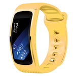 Silikon-Ersatzarmband für Samsung Gear Fit2 Pro, Größen S und L