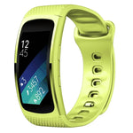 Silikon-Ersatzarmband für Samsung Gear Fit2 Pro, Größen S und L