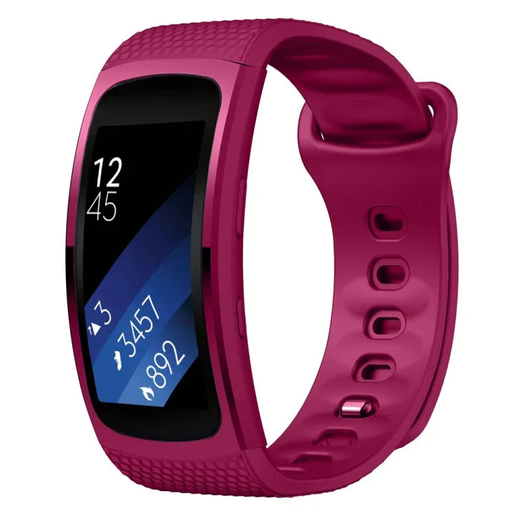 Silikon-Ersatzarmband für Samsung Gear Fit2 Pro, Größen S und L