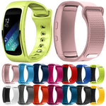 Silikon-Ersatzarmband für Samsung Gear Fit2 Pro, Größen S und L