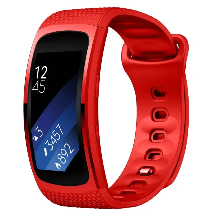 Silikon-Ersatzarmband für Samsung Gear Fit2 Pro, Größen S und L