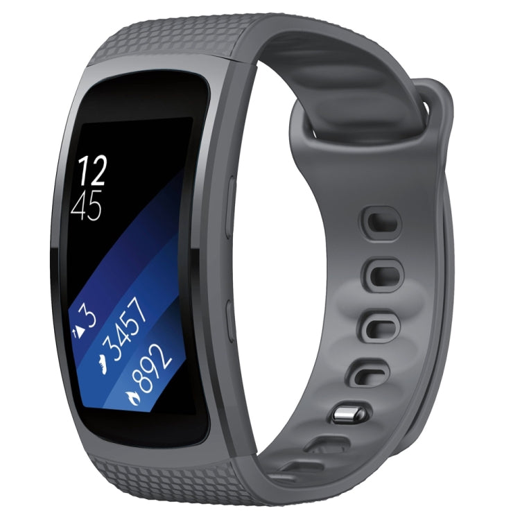 Silikon-Ersatzarmband für Samsung Gear Fit2 Pro, Größen S und L