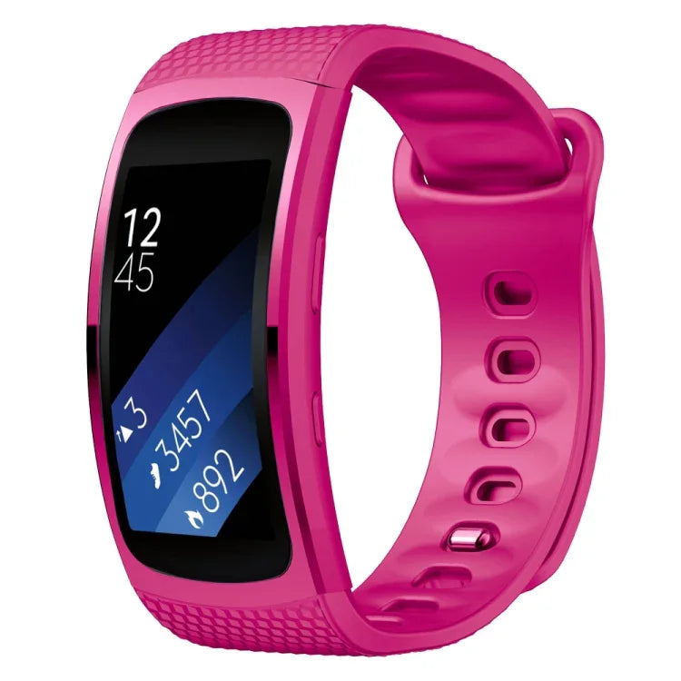 Silikon-Ersatzarmband für Samsung Gear Fit2 Pro, Größen S und L