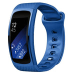 Silikon-Ersatzarmband für Samsung Gear Fit2 Pro, Größen S und L