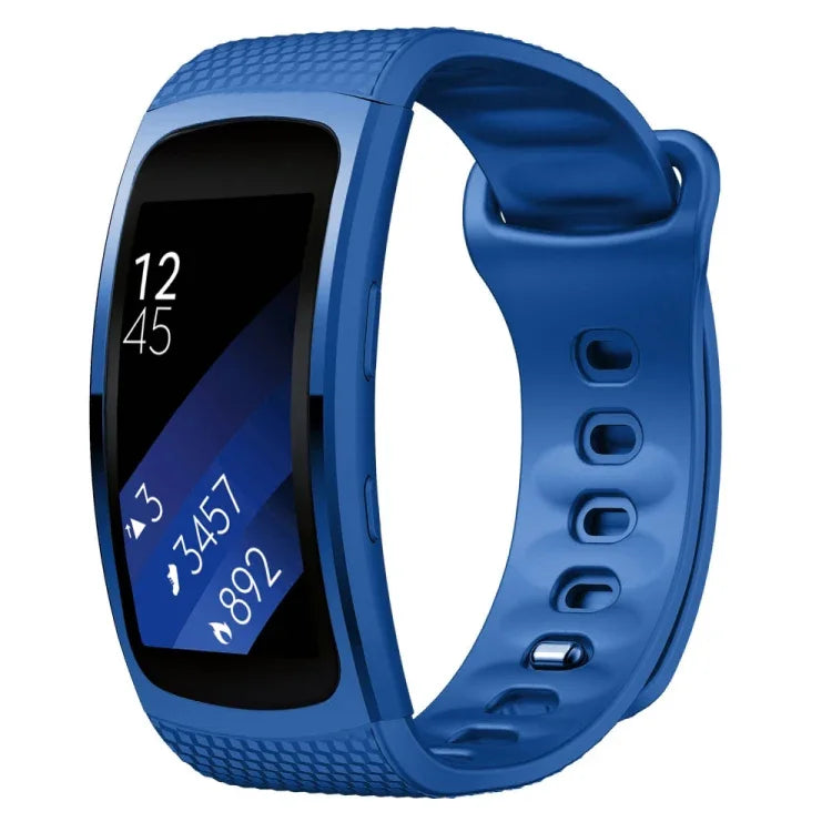 Silikon-Ersatzarmband für Samsung Gear Fit2 Pro, Größen S und L