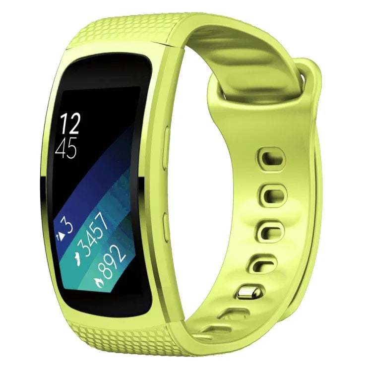 Silikon-Ersatzarmband für Samsung Gear Fit2 Pro, Größen S und L