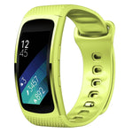 Silikon-Ersatzarmband für Samsung Gear Fit2 Pro, Größen S und L