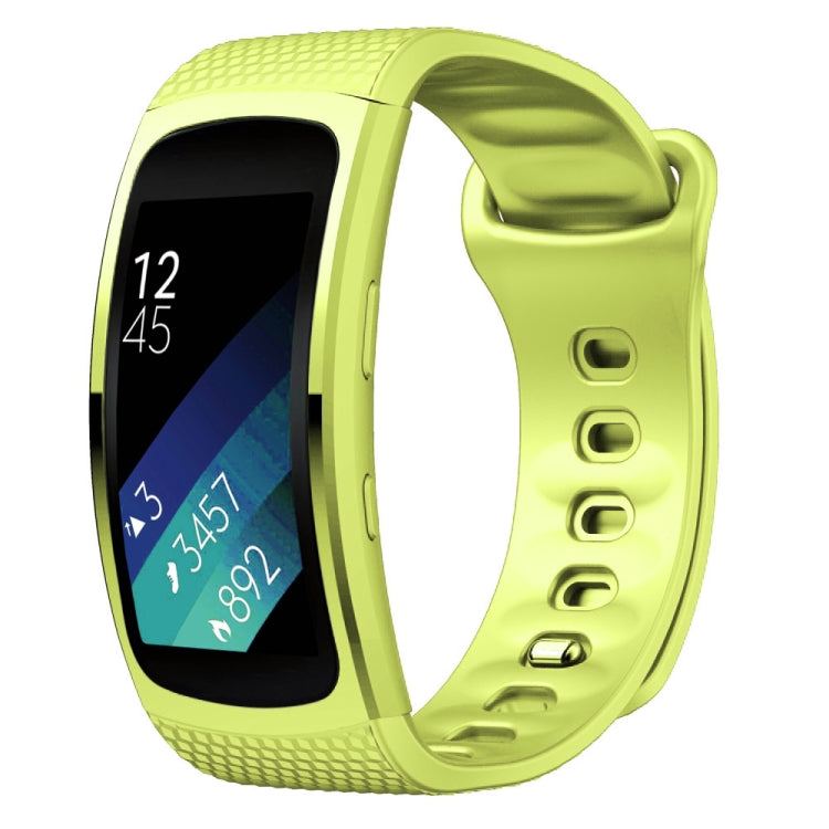 Silikon-Ersatzarmband für Samsung Gear Fit2 Pro, Größen S und L