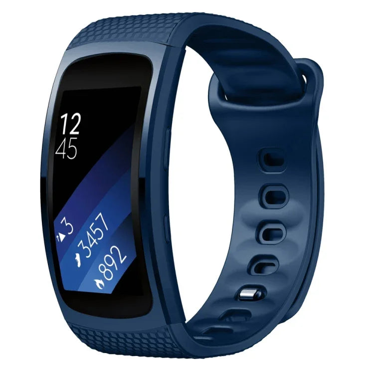Silikon-Ersatzarmband für Samsung Gear Fit2 Pro, Größen S und L