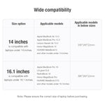 NILLKIN Commuter Multifunktionale Laptop-Hülle, Für 14,0 Zoll und kleiner, Für 16,0 Zoll und kleiner