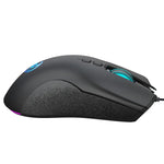 HXSJ A883 7-Tasten 6400DPI RGB-Beleuchtung Mechanische Kabelgebundene Gaming-Maus