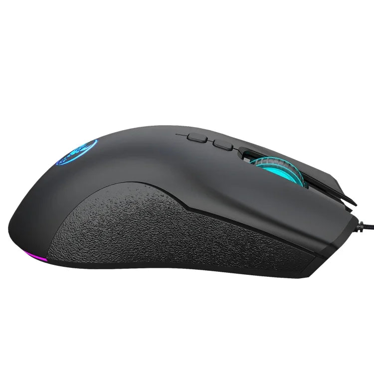 HXSJ A883 7-Tasten 6400DPI RGB-Beleuchtung Mechanische Kabelgebundene Gaming-Maus