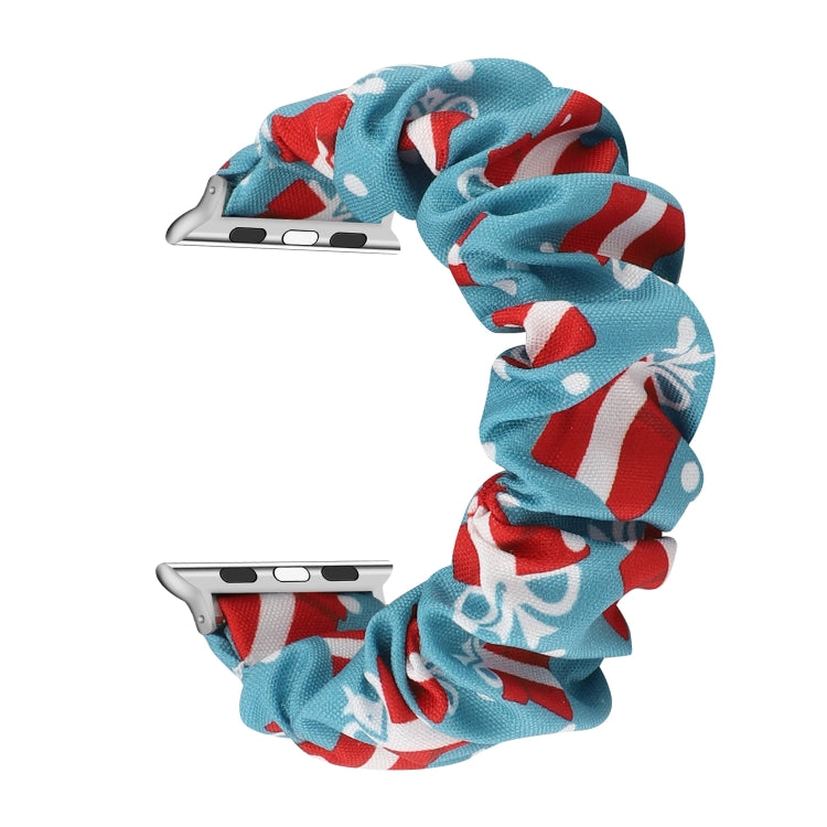 Stoff Haarring Ersatzarmband Uhrenarmband, Für Apple Watch Ultra 49mm / Series 8&7 45mm / SE 2&6&SE&5&4 44mm / 3&2&1 42mm, Für Apple Watch Series 8&7 41mm / SE 2&6&SE&5&4 40mm / 3&2&1 38mm