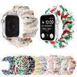 Stoff Haarring Ersatzarmband Uhrenarmband, Für Apple Watch Ultra 49mm / Series 8&7 45mm / SE 2&6&SE&5&4 44mm / 3&2&1 42mm, Für Apple Watch Series 8&7 41mm / SE 2&6&SE&5&4 40mm / 3&2&1 38mm