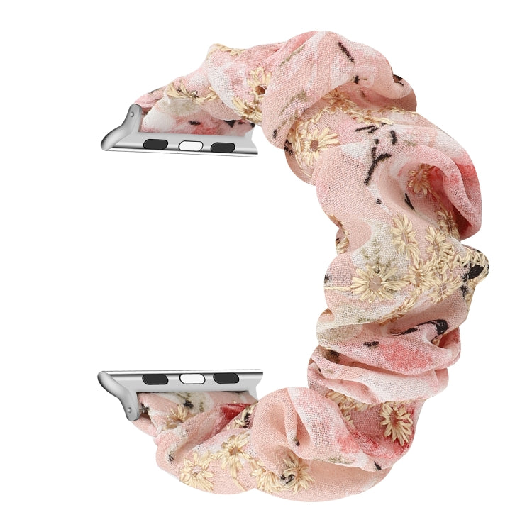 Stoff Haarring Ersatzarmband Uhrenarmband, Für Apple Watch Ultra 49mm / Series 8&7 45mm / SE 2&6&SE&5&4 44mm / 3&2&1 42mm, Für Apple Watch Series 8&7 41mm / SE 2&6&SE&5&4 40mm / 3&2&1 38mm