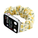 Stoff-Haarring-Ersatzarmband für Apple Watch Ultra 49mm / Series 8&7 45mm / SE 2&6&SE&5&4 44mm / 3&2&1 42mm, für Apple Watch Series 8&7 41mm / SE 2&6&SE&5&4 40mm / 3&2&1 38mm