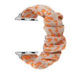 Stoff-Haarring-Ersatzarmband für Apple Watch Ultra 49mm / Series 8&7 45mm / SE 2&6&SE&5&4 44mm / 3&2&1 42mm, für Apple Watch Series 8&7 41mm / SE 2&6&SE&5&4 40mm / 3&2&1 38mm