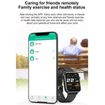 E86 Smartwatch mit 1,7-Zoll-TFT-Farbbildschirm, IP68 wasserdicht, unterstützt Blutsauerstoffmessung, Körpertemperaturmessung und KI-gestützte medizinische Diagnose, Ausführung: TPU-Armband, TPU-Armband (Blau), TPU-Armband (Schwarz), TPU-Armband (Rot)