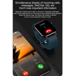 E86 Smartwatch mit 1,7-Zoll-TFT-Farbbildschirm, IP68 wasserdicht, unterstützt Blutsauerstoffmessung, Körpertemperaturmessung und KI-gestützte medizinische Diagnose, Ausführung: TPU-Armband, TPU-Armband (Blau), TPU-Armband (Schwarz), TPU-Armband (Rot)