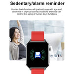 E86 Smartwatch mit 1,7-Zoll-TFT-Farbbildschirm, IP68 wasserdicht, unterstützt Blutsauerstoffmessung, Körpertemperaturmessung und KI-gestützte medizinische Diagnose; Ausführungen: Lederarmband, Lederarmband (schwarz), Lederarmband (braun)