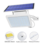 48LED Abnehmbare Solarleuchte IP65 Wasserdicht Außenhof LED Straßenlampe, Warmweißes Licht, Kaltweißes Licht