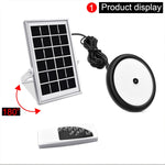 Intelligente Induktion 56 LEDs Solarleuchte Innen- und Außengarten Garagen-LED-Lampe, Weißlicht, Warmlicht
