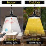 Intelligente Induktion 56 LEDs Solarleuchte Innen- und Außengarten Garagen-LED-Lampe, Weißlicht, Warmlicht