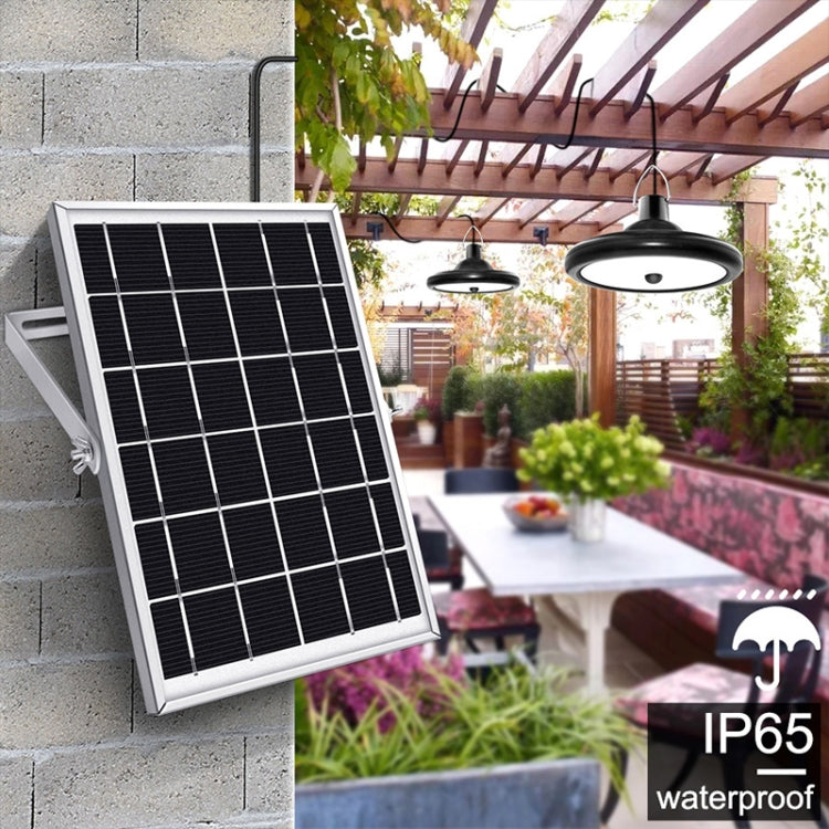 Intelligente Induktion 56 LEDs Solarleuchte Innen- und Außengarten Garagen-LED-Lampe, Weißlicht, Warmlicht