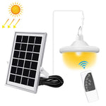 Intelligente Induktion 56 LEDs Solarleuchte Innen- und Außengarten Garagen-LED-Lampe, Weißlicht, Warmlicht