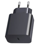 XY PD 25W USB-C / Type-C Ein-Port-Reiseladegerät für Samsung-Geräte Schnellladung, EU Stecker