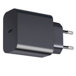 XY PD 25W USB-C / Type-C Ein-Port-Reiseladegerät für Samsung-Geräte Schnellladung, EU Stecker
