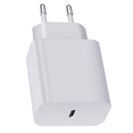 XY PD 25W USB-C / Type-C Ein-Port-Reiseladegerät für Samsung-Geräte Schnellladung, EU Stecker