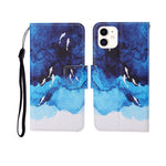 Painted Pattern Horizontal Flip Leathe Case, For iPhone 11, For iPhone 11 Pro, For iPhone 11 Pro Max