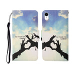 Painted Pattern Horizontal Flip Leathe Case, For iPhone SE (2020)/ 7 /8, For iPhone X, For iPhone XR